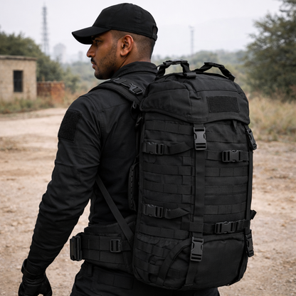 45L Tactical Rucksack – Military Backpack for Trekking, Travel & Outdoor Gear | BlueArmy