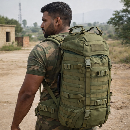 45L Tactical Rucksack – Military Backpack for Trekking, Travel & Outdoor Gear | BlueArmy