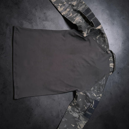 Blue Army Tactical Combat Shirt – Black Multicam