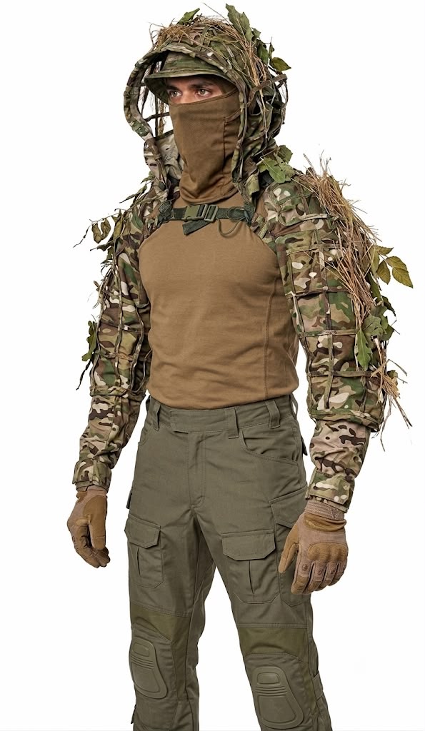 Ghillie Hood / Sniper Concealment Hood - Combat Concealment System (CCS)