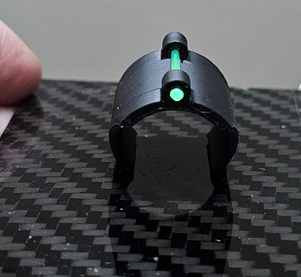 Blue Army LED Finger Indicator Lights | Ergonomic Wearable Status & Signal Lights with Durable Shell