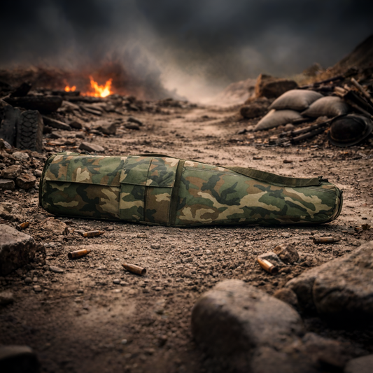 Tactical Padded Rifle Case – Multi-Compartment Storage & Easy Carry | BlueArmy