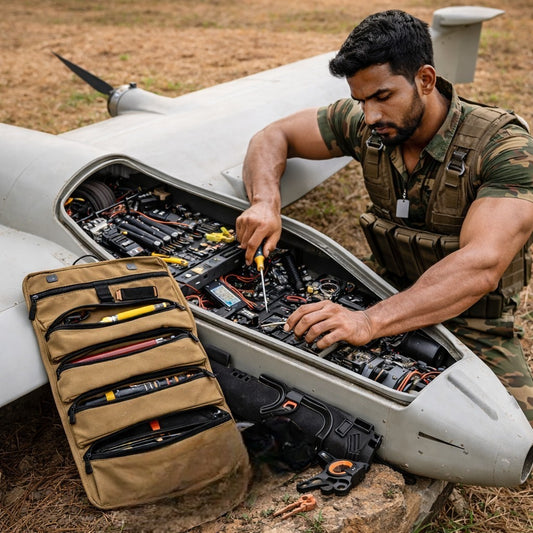 Waterproof Roll-Up Tool Bag | Mechanic & DIY Organizer Pouch