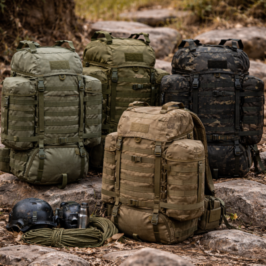BLUE ARMY RUCKSACK 85L