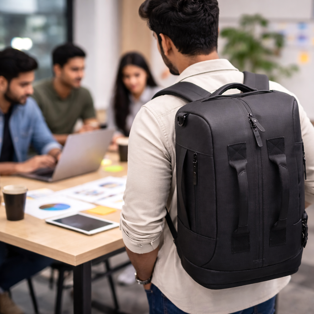Blue Army Mission-Ready Expandable Backpack | Tactical Travel & Everyday Performance Bag