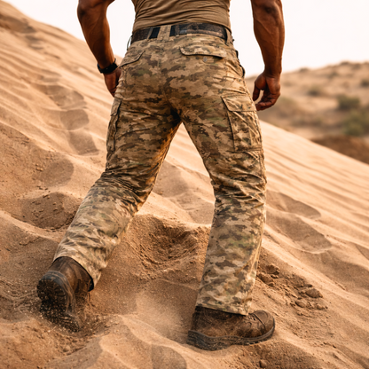 Blue Army Tactical Multi-Terrain Combat Pants – Ripstop Performance Fabric | Reinforced, Flexible, Mission-Ready