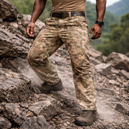 Blue Army Tactical Multi-Terrain Combat Pants – Ripstop Performance Fabric | Reinforced, Flexible, Mission-Ready