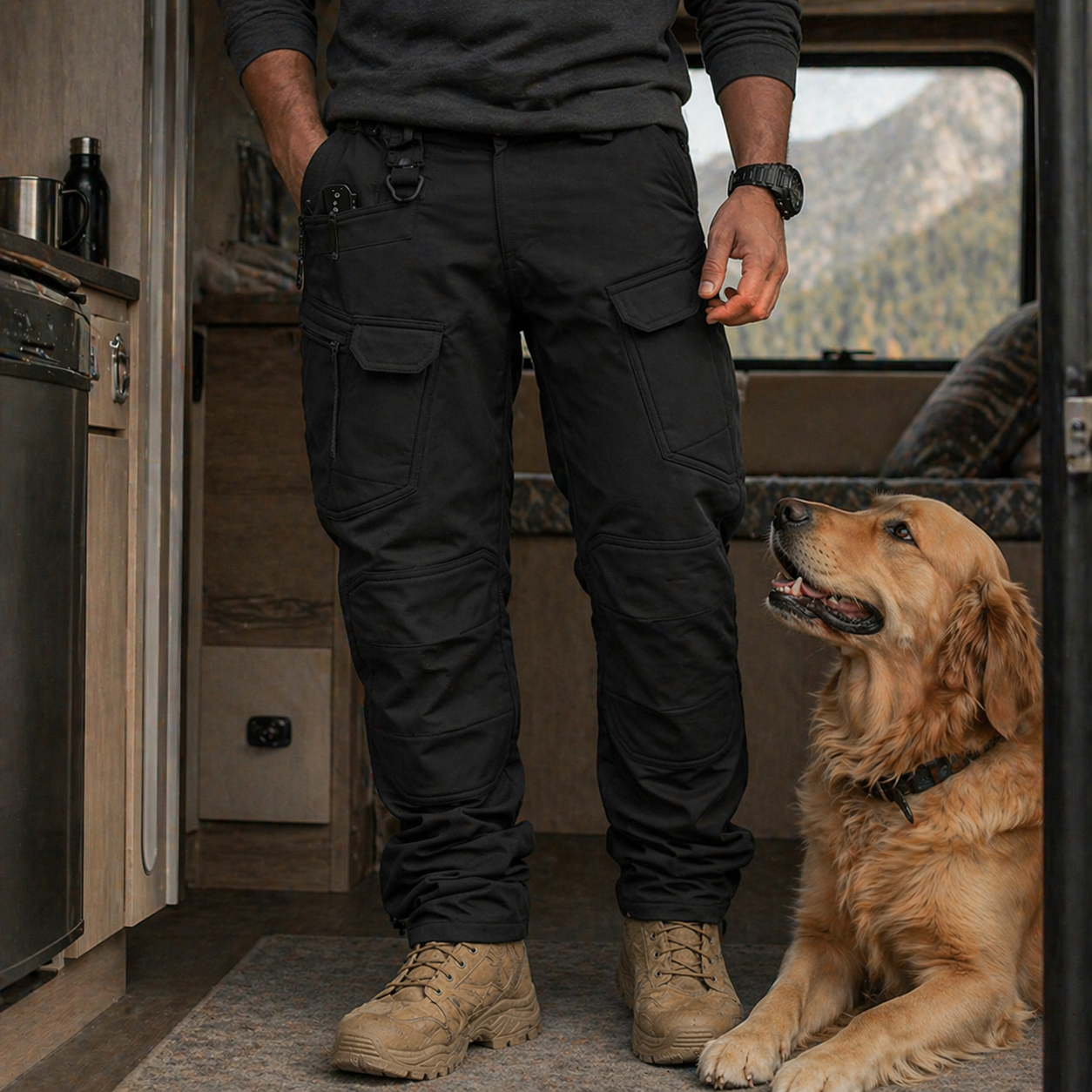 Blue Army Fleece-Lined Softshell Winter Pants (300–350 GSM) – Warm, Windproof & Tactical Fit for Men & Women