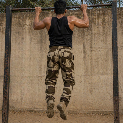 Camo Print Cargo Pant