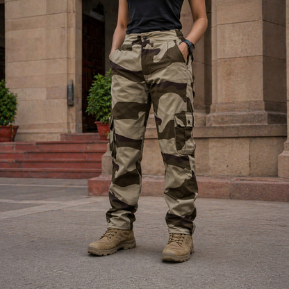 Camo Print Cargo Pant
