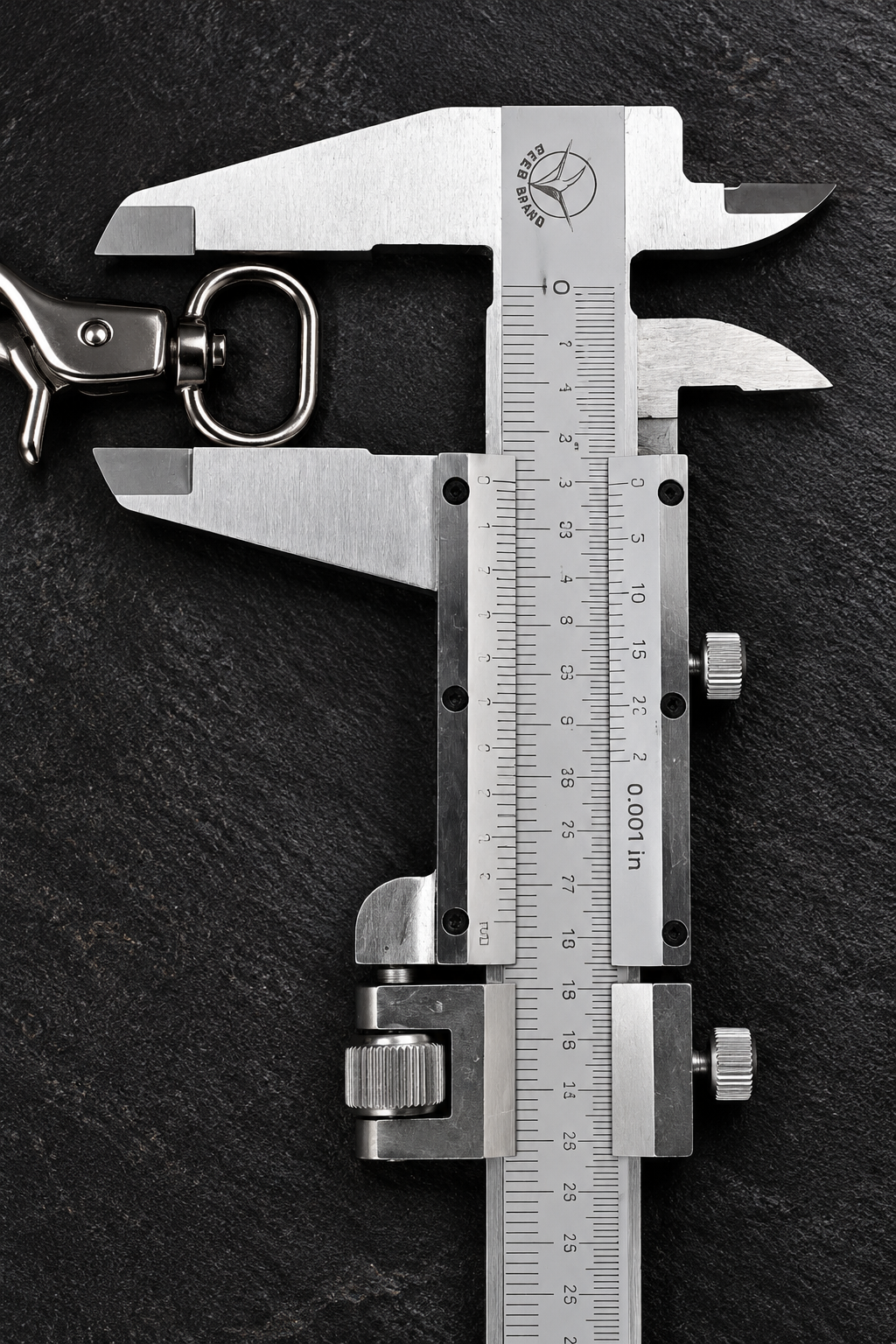 Blue Army Tactical Heavy-Duty Chain Keychain – Quick Release EDC Key Holder