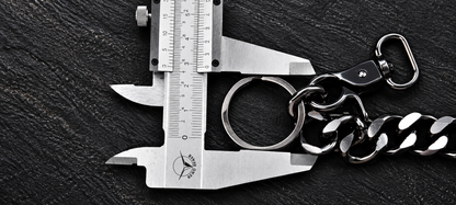 Blue Army Tactical Heavy-Duty Chain Keychain – Quick Release EDC Key Holder