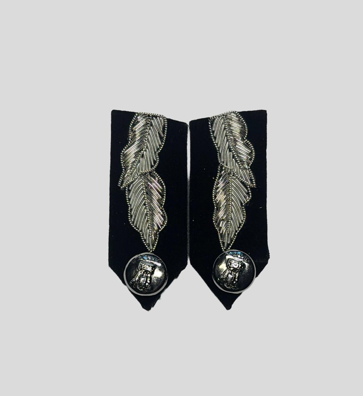 Commandant Rank Gorget/Collar Badge