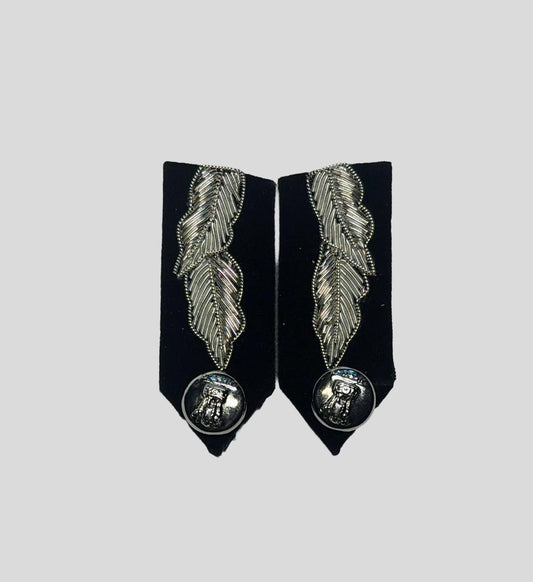 Commandant Rank Gorget/Collar Badge