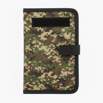 Camouflage Tactical Diary Folder – Compact EDC Organizer