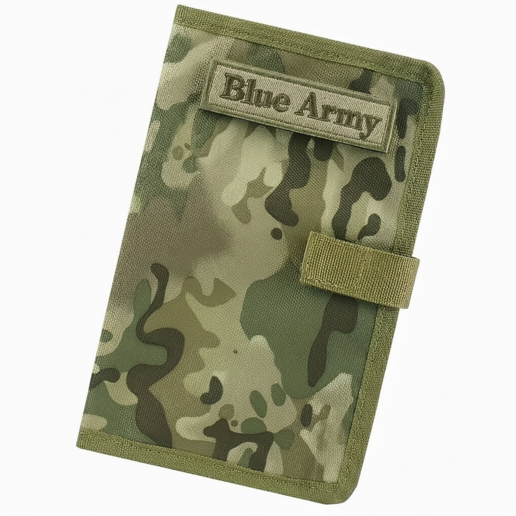 Camouflage Tactical Diary Folder – Compact EDC Organizer
