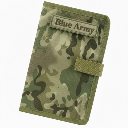 Camouflage Tactical Diary Folder – Compact EDC Organizer