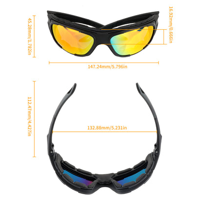 Blue Army TR90 Tactical Goggles Kit