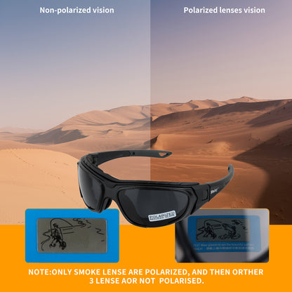 Blue Army TR90 Tactical Goggles Kit