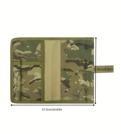 Camouflage Tactical Diary Folder – Compact EDC Organizer
