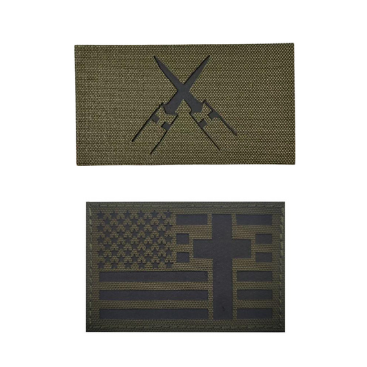 Laser Cut IR Patch – Canvas/Nylon Military Tactical Patch