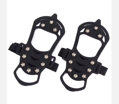 Heavy-Duty Ice & Snow Traction Cleats – Anti-Slip Shoe Spikes for Outdoor Use