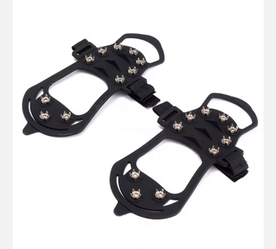 Heavy-Duty Ice & Snow Traction Cleats – Anti-Slip Shoe Spikes for Outdoor Use