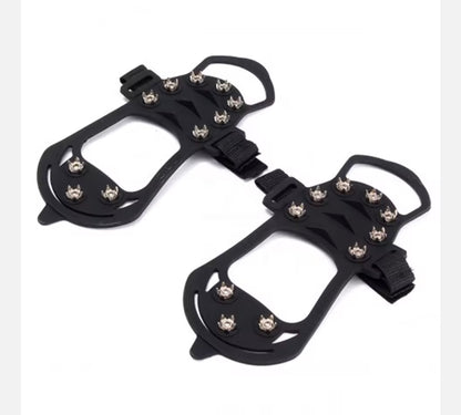 Heavy-Duty Ice & Snow Traction Cleats – Anti-Slip Shoe Spikes for Outdoor Use