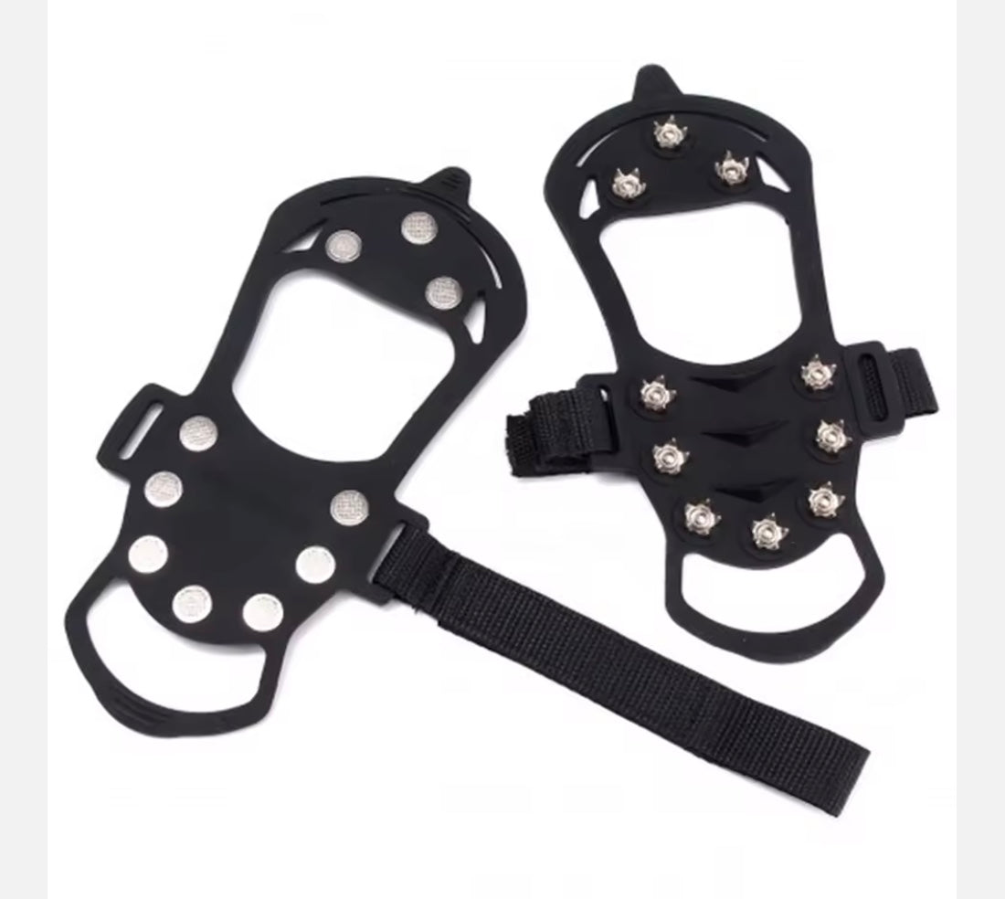 Heavy-Duty Ice & Snow Traction Cleats – Anti-Slip Shoe Spikes for Outdoor Use
