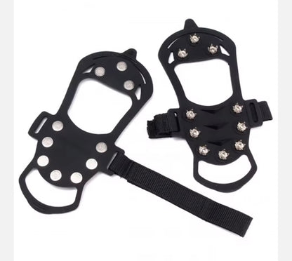 Heavy-Duty Ice & Snow Traction Cleats – Anti-Slip Shoe Spikes for Outdoor Use