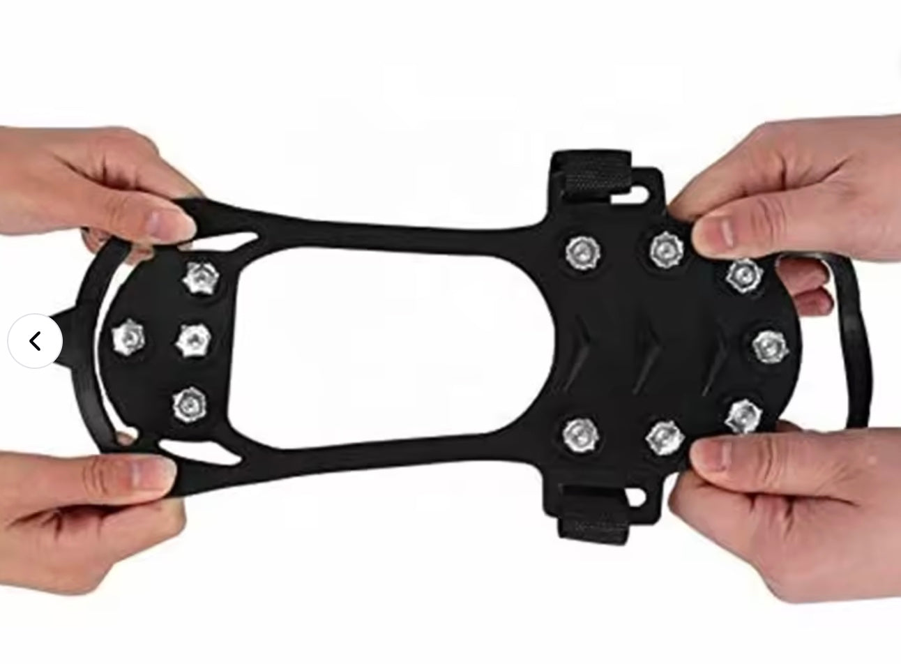 Heavy-Duty Ice & Snow Traction Cleats – Anti-Slip Shoe Spikes for Outdoor Use