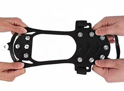 Heavy-Duty Ice & Snow Traction Cleats – Anti-Slip Shoe Spikes for Outdoor Use