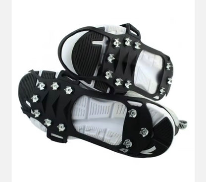 Heavy-Duty Ice & Snow Traction Cleats – Anti-Slip Shoe Spikes for Outdoor Use
