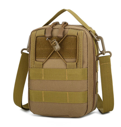 Fashionable Outdoor Utility Pouch Hunting Daypack for Fishing Hiking Tactical Molle Bag Crossbody Belt Made Durable Polyester
