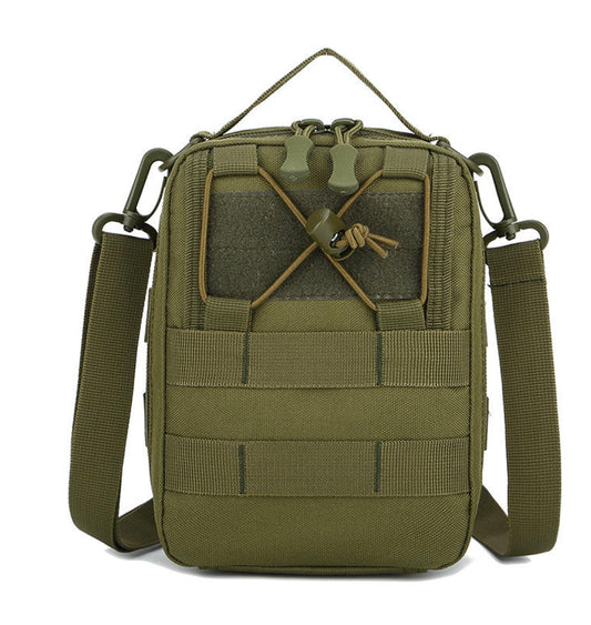 Fashionable Outdoor Utility Pouch Hunting Daypack for Fishing Hiking Tactical Molle Bag Crossbody Belt Made Durable Polyester