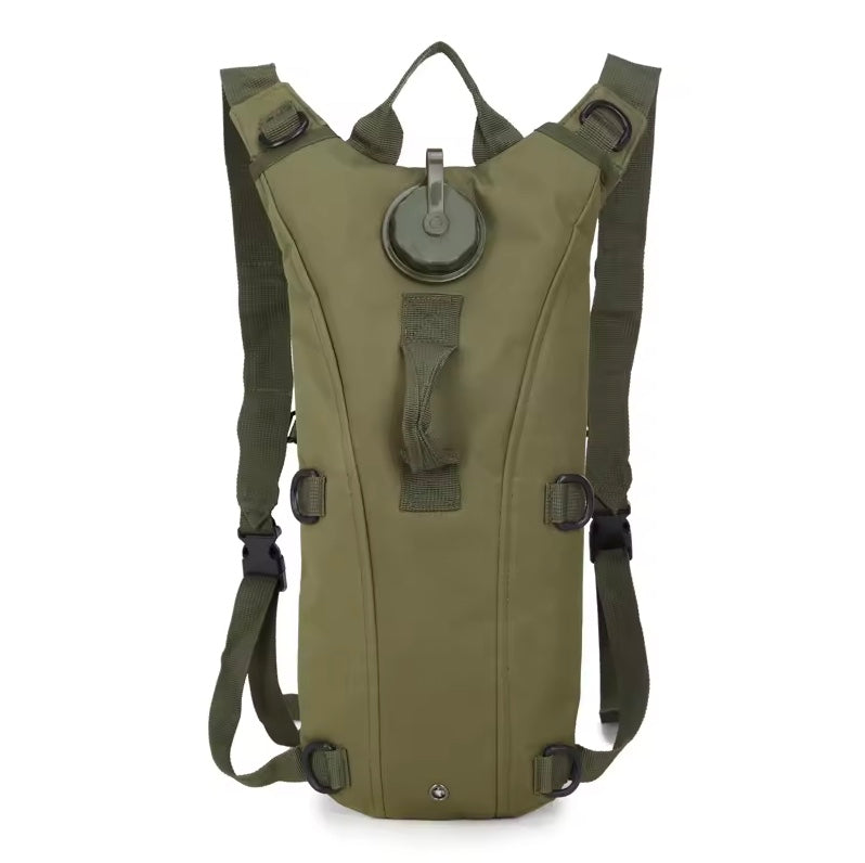 JSH Outdoor Tactical Vest Backpack 3L WaterBladder for Camping Cycling with Drinking Water Bag