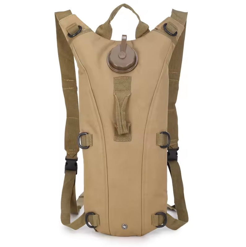 JSH Outdoor Tactical Vest Backpack 3L WaterBladder for Camping Cycling with Drinking Water Bag
