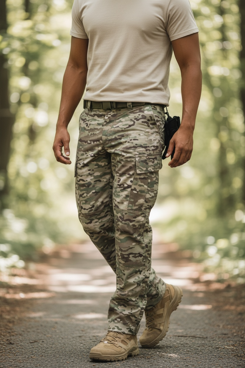 Blue Army Tactical Multi-Terrain Combat Pants – Ripstop Performance Fabric | Reinforced, Flexible, Mission-Ready