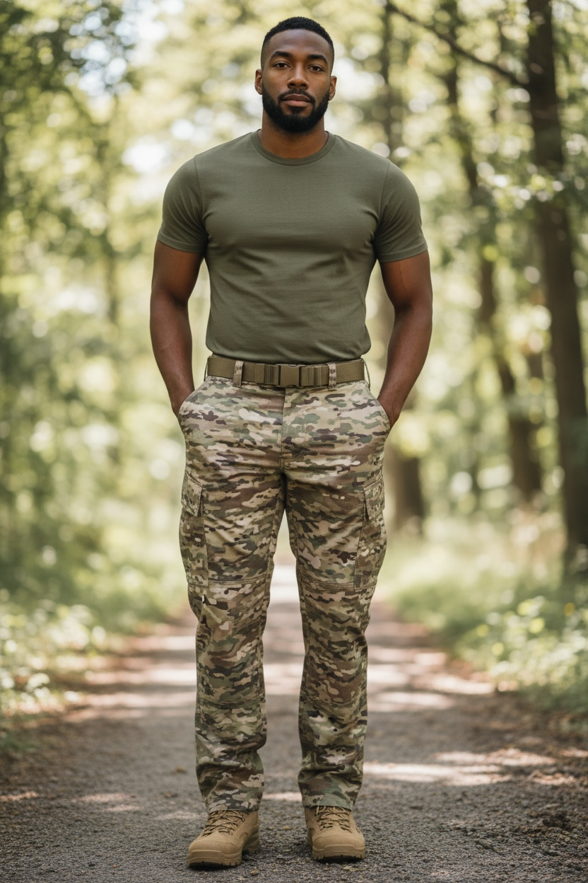 Blue Army Tactical Multi-Terrain Combat Pants – Ripstop Performance Fabric | Reinforced, Flexible, Mission-Ready
