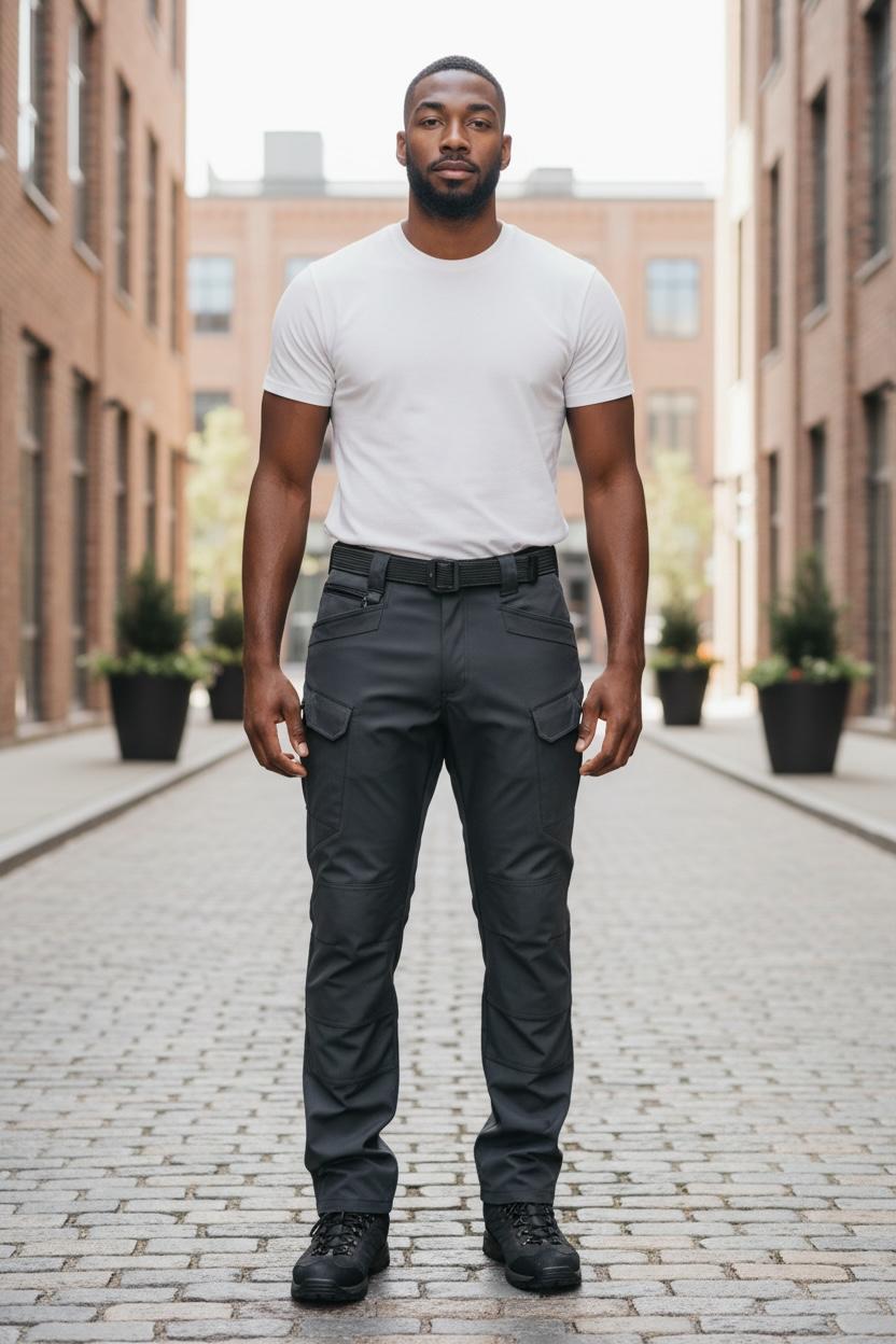 Blue Army Tactical Cargo Pants – Ripstop Cotton Blend | Reinforced, Multi-Pocket, All-Terrain Utility Wear