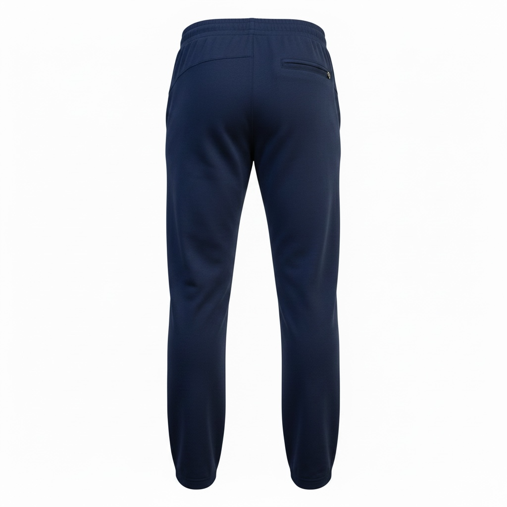 Blue Army Super Poly Track Pants | Lightweight Quick-Dry Sports & Training Lower with Zipper Pockets