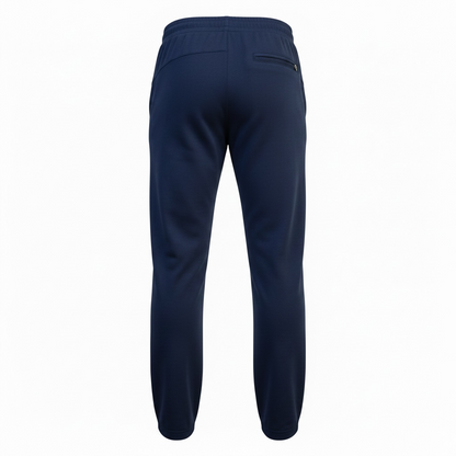 Blue Army Super Poly Track Pants | Lightweight Quick-Dry Sports & Training Lower with Zipper Pockets