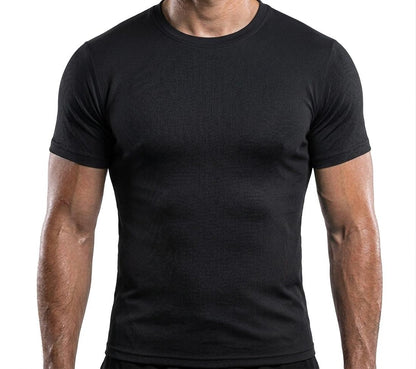 Blue Army Performance Swimming T-Shirt