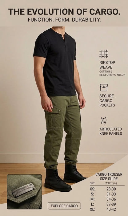 Blue Army Premium Tactical Cargo Pants / Multiple Pockets