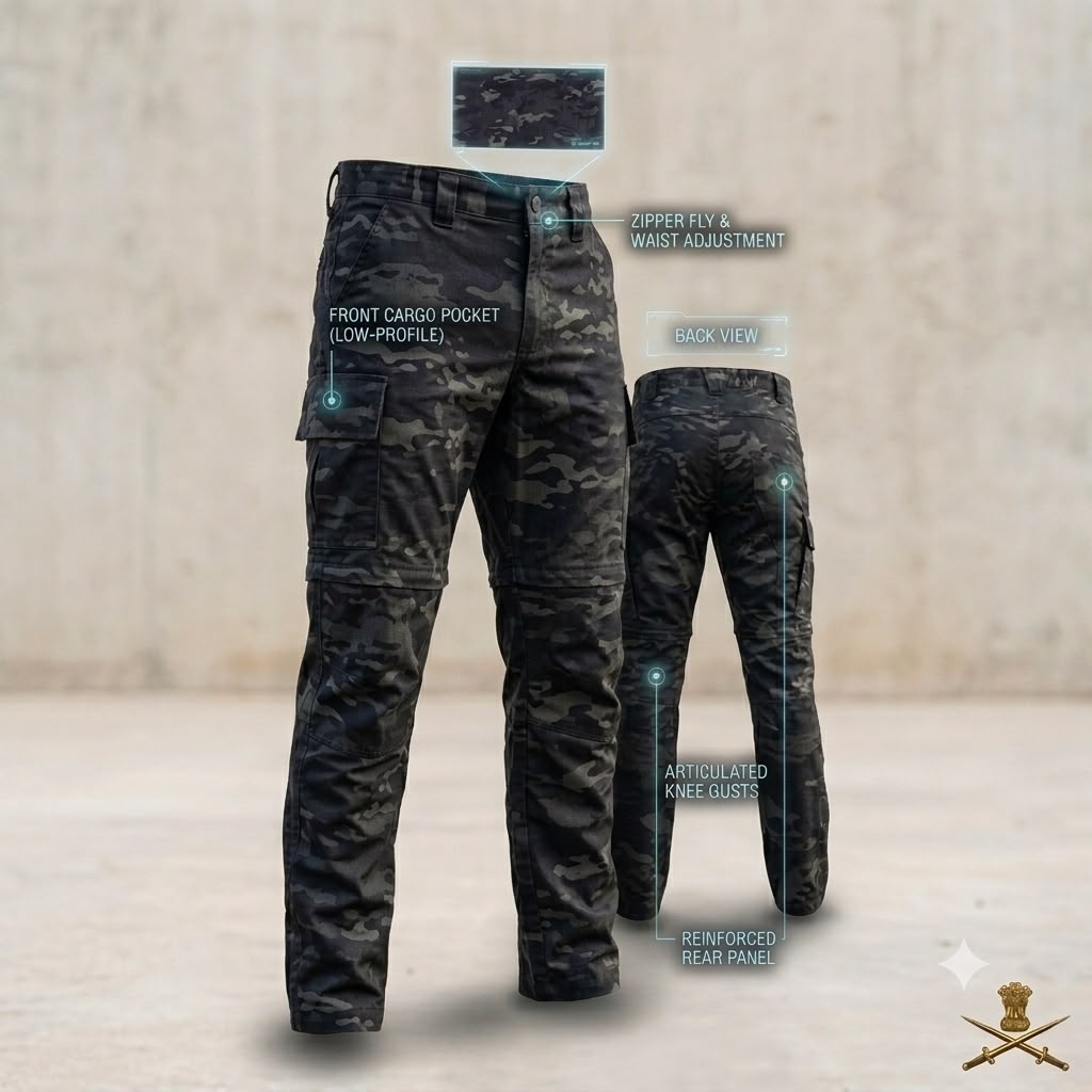 Blue Army Cargo Pants | Outdoor, Training & Adventure