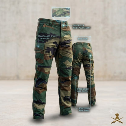 Blue Army Cargo Pants | Outdoor, Training & Adventure
