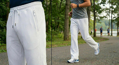 Blue Army Super Poly Track Pants | Lightweight Quick-Dry Sports & Training Lower with Zipper Pockets