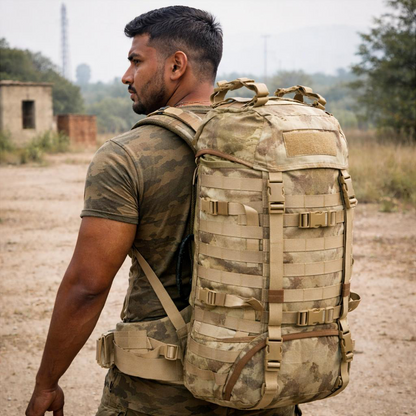 45L Tactical Rucksack – Military Backpack for Trekking, Travel & Outdoor Gear | BlueArmy