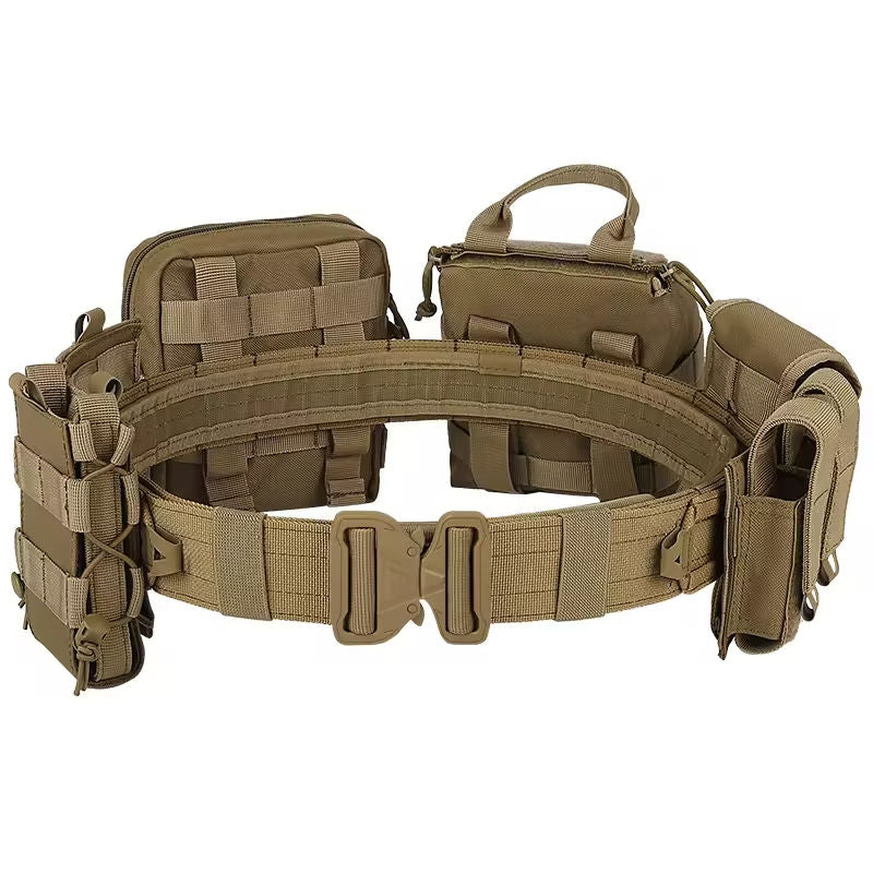 Modular Tactical Battle Belt System – 7 Piece MOLLE Kit