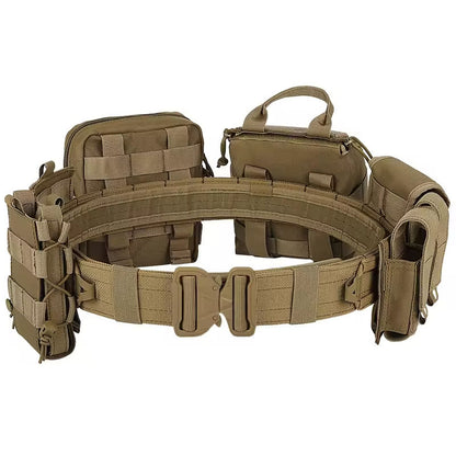 Modular Tactical Battle Belt System – 7 Piece MOLLE Kit